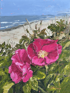 Deb McCahan, Rockaway Roses, 16x12, oil